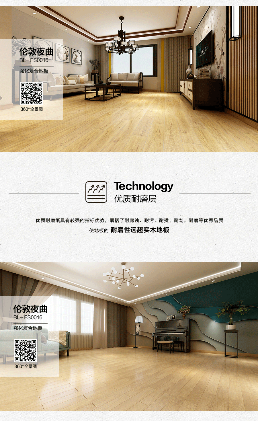 雅柏麗地板 強化復合地板 強化復合地板十大品牌 BL-FS0016倫敦夜曲