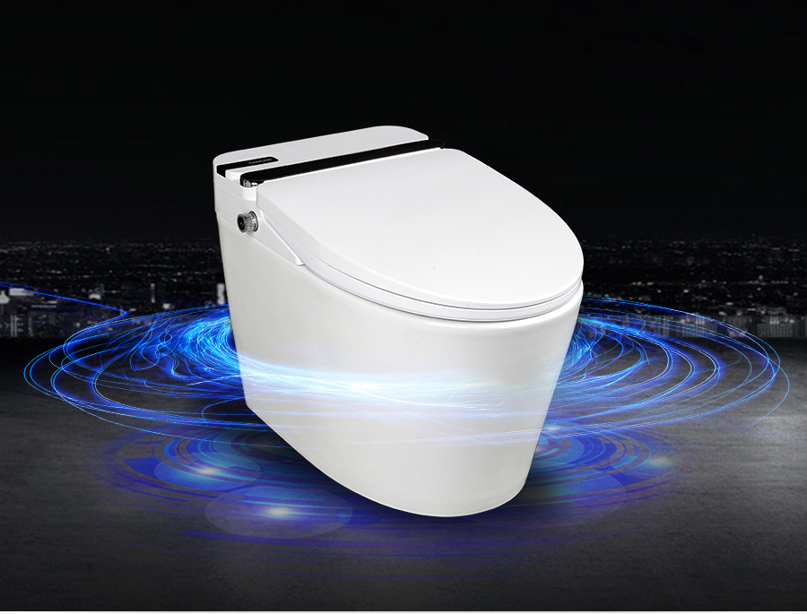 GOHGOH家用衛生間智能陶瓷坐便器 即熱式感應馬桶 一體式座便節水防臭馬桶BL-ZC91