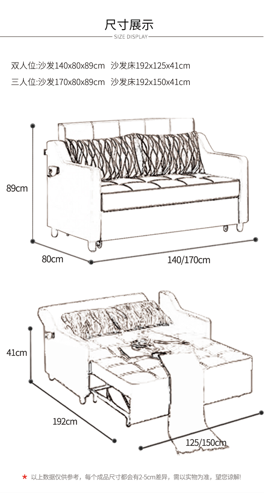 星空梵高 坐臥多功能乳膠客廳功能沙發 藍湖之夢 k611